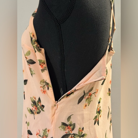 Abercrombie & Fitch pink Floral Babydoll dress. XS - Picture 7 of 9